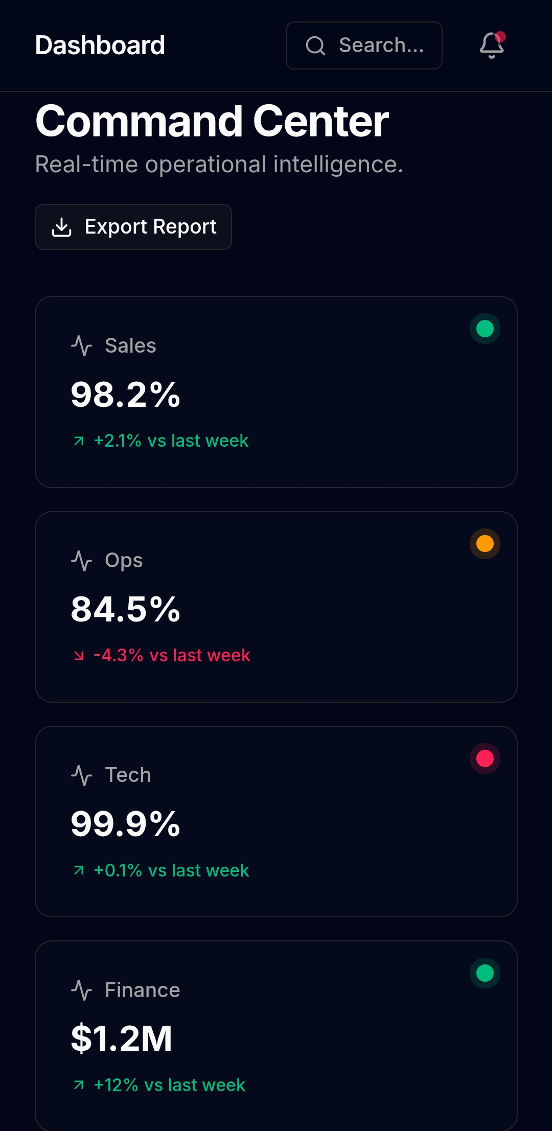 Empower Mobile App Interface Mockup