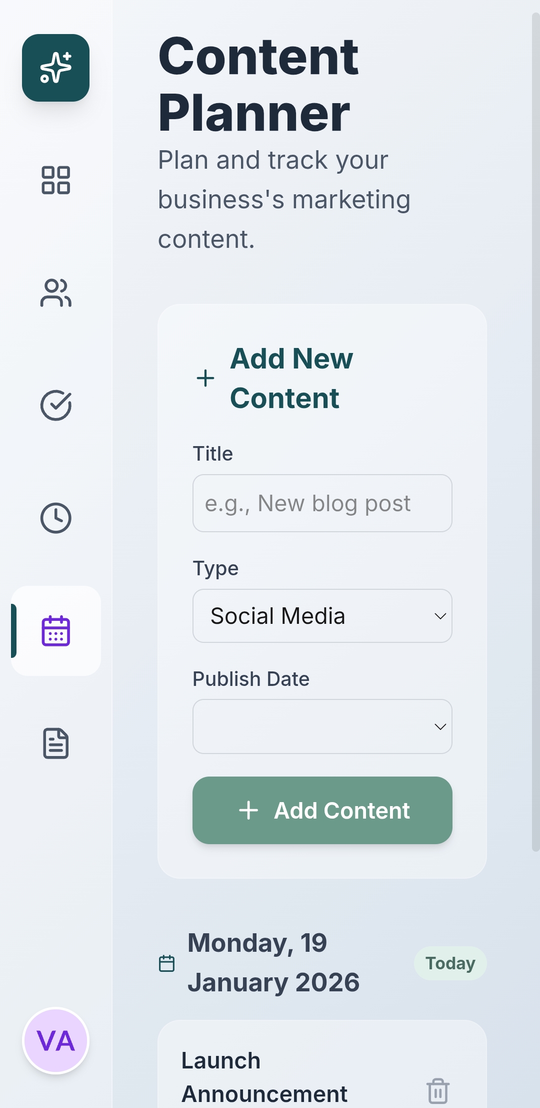 Empower Mobile App Interface Mockup